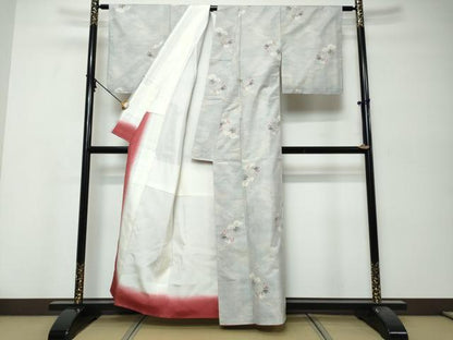 平和屋着物●本場大島紬　南天文　杉野つむぎ技研謹製　証紙付き　正絹　逸品　DABK0061ud