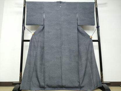 平和屋着物●江戸小紋　寄せ小紋柄　正絹　逸品　DABK0070ud