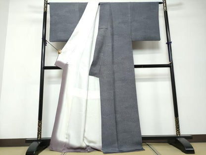 平和屋着物●江戸小紋　寄せ小紋柄　正絹　逸品　DABK0070ud