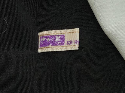 平和屋着物●豪華黒留袖　駒刺繍　御所車人物文　金彩　さが美扱い　正絹　逸品　DABK0071ud