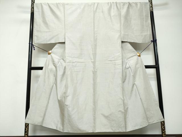 平和屋着物●男性　本場大島紬　白大島　100亀甲　総詰め　正絹　逸品　DABK0084ud
