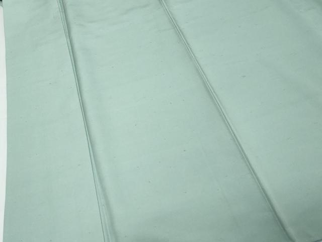 平和屋着物●上質な色無地　青磁色　正絹　逸品　DABK0091ud
