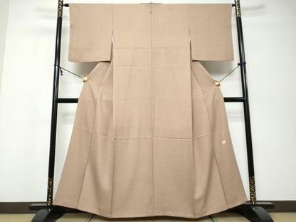 平和屋着物●江戸小紋　作家物　鮫小紋柄　正絹　逸品　DABK0127ud