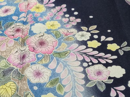 平和屋着物●豪華振袖　辻が花　暈し染め　やまと誂製　正絹　逸品　DABK0179ud