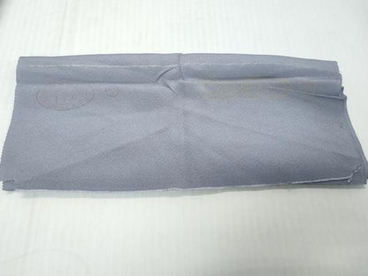 平和屋着物●上質な色無地　藤紫色　反端付き　正絹　逸品　未使用　DABK0184ud