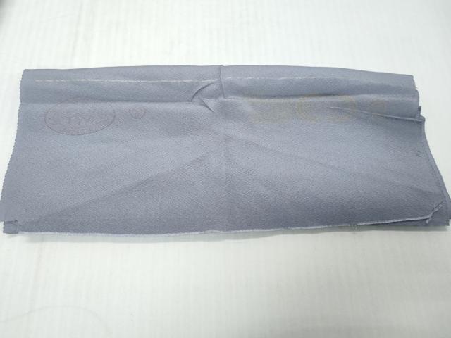 平和屋着物●上質な色無地　藤紫色　反端付き　正絹　逸品　未使用　DABK0184ud