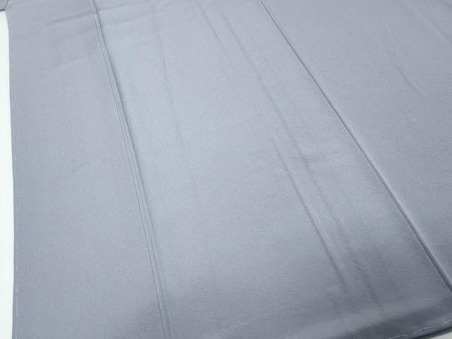平和屋着物●上質な色無地　藤紫色　反端付き　正絹　逸品　未使用　DABK0184ud