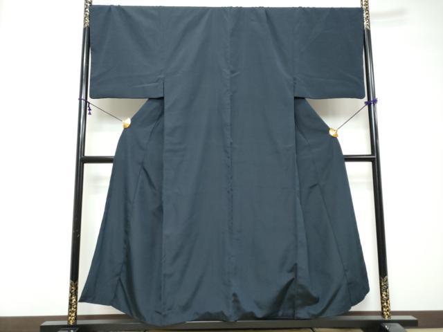 平和屋着物●男性　お召　アンサンブル　縞　正絹　逸品　DABK0213ud