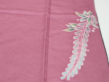 平和屋着物●豪華振袖　絞り　辻が花　暈し染め　金通し地　正絹　逸品　DABK0237ud