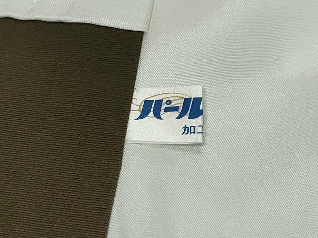 平和屋着物●訪問着　総刺繍　更紗洋花文　金糸　正絹　逸品　DABK0243ud