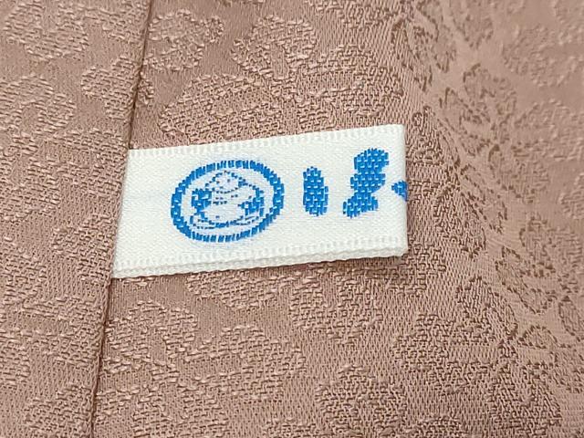 平和屋着物●無地絵羽訪問着　草花丸地紋　鴇浅葱色　ほていや扱い　正絹　逸品　DABK0245ud