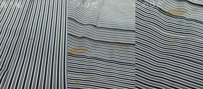 平和屋着物●男性　馬乗り袴　縞　正絹　逸品　DABK0339ud