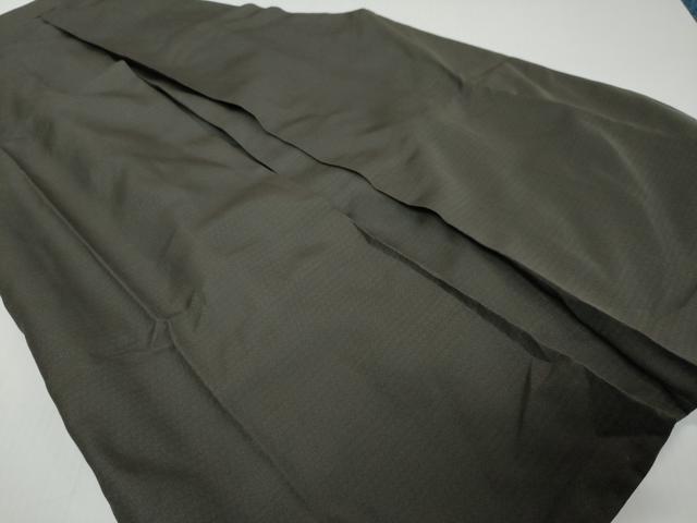 平和屋着物●男性　馬乗り袴　亀甲文　正絹　逸品　DABK0342ud