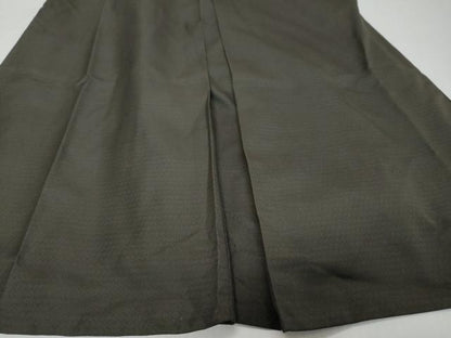 平和屋着物●男性　馬乗り袴　亀甲文　正絹　逸品　DABK0342ud