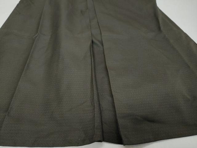平和屋着物●男性　馬乗り袴　亀甲文　正絹　逸品　DABK0342ud
