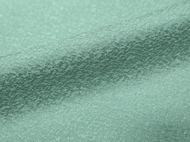 平和屋着物●上質な色無地　紋意匠　水浅葱色　正絹　逸品　DABK0355ud
