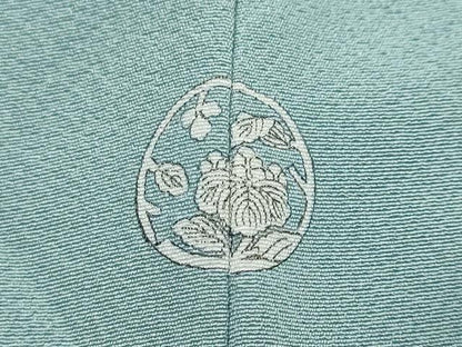 平和屋着物●上質な色無地　浅縹色　正絹　逸品　DABK0358ud
