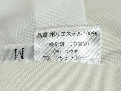 平和屋着物●小紋　花唐草文　洗える着物　未使用　DABK0371ud