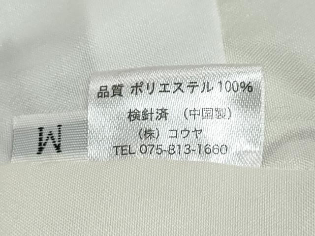 平和屋着物●小紋　花唐草文　洗える着物　未使用　DABK0371ud
