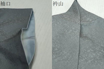 平和屋着物●訪問着　梟　ふくろう　暈し染め　金銀彩　正絹　逸品　DABK0376ud