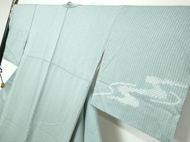 平和屋着物●中国三大刺繍　スワトウ刺繍　汕頭刺繍　総刺繍　訪問着　絞り　文箱花文　金彩　正絹　逸品　DABK0381ud
