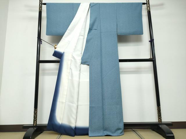 平和屋着物●江戸小紋　作家物　招幸来福　正絹　逸品　DABK0387ud