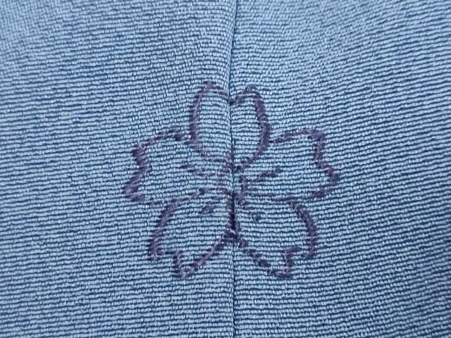 平和屋着物●訪問着　草花文　暈し染め　金彩　鈴乃屋扱い　正絹　逸品　DABK0390ud