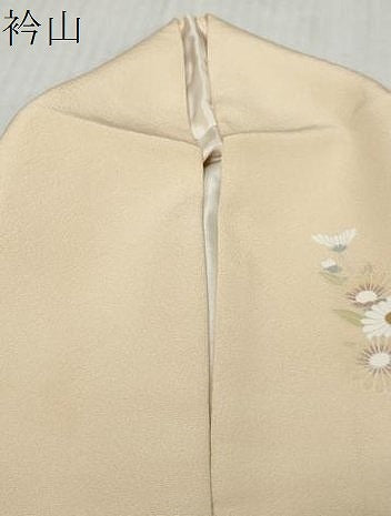 平和屋着物●訪問着　友禅　花蝶文　暈し染め　正絹　逸品　DABK0418ud