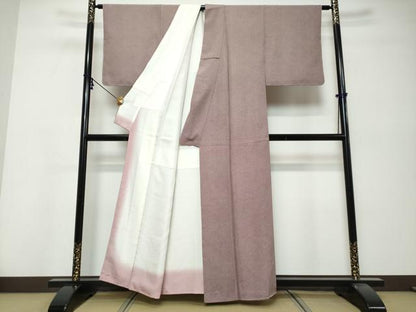 平和屋着物●江戸小紋　鮫小紋柄　正絹　逸品　未使用　DABK0419ud