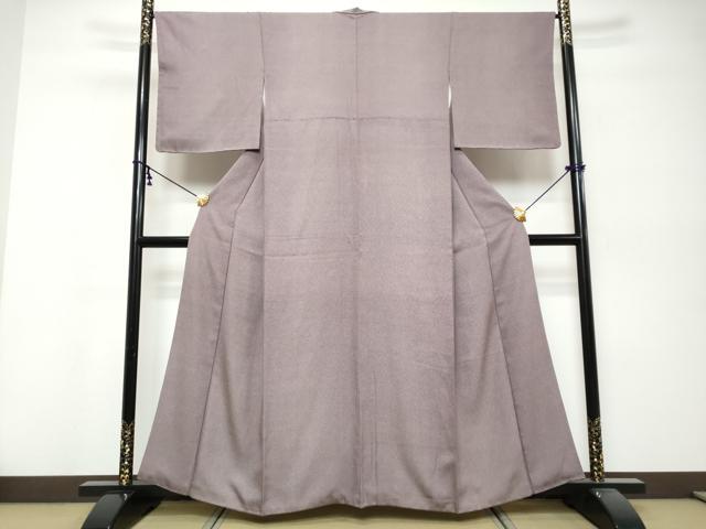 平和屋着物●江戸小紋　縦分銅　正絹　逸品　DABK0428ud