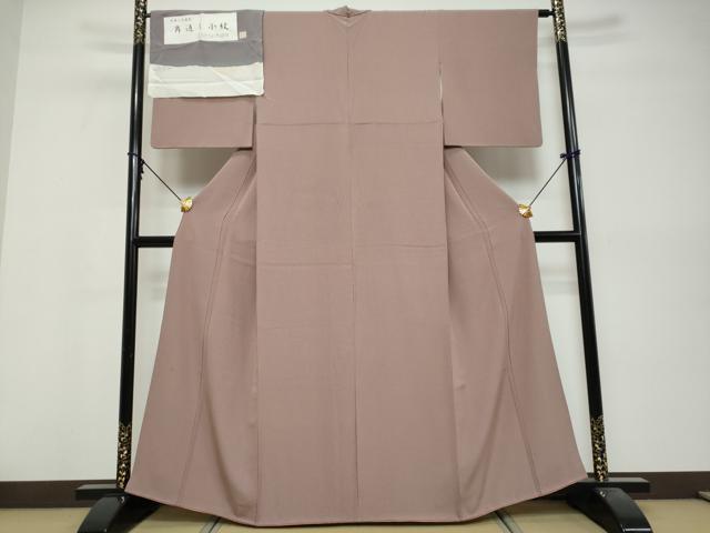 平和屋着物●江戸小紋　角通し　反端付き　正絹　逸品　DABK0508ud