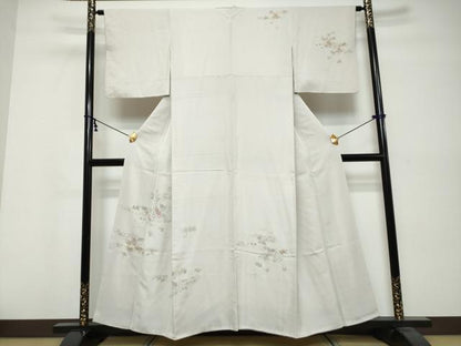 平和屋着物●創業460年・千總　訪問着　吉祥宝尽くし花文　金彩　伊勢丹扱い　正絹　逸品　DABK0519ud