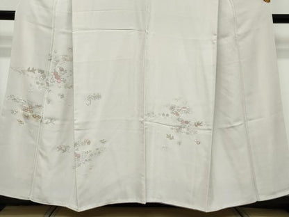 平和屋着物●創業460年・千總　訪問着　吉祥宝尽くし花文　金彩　伊勢丹扱い　正絹　逸品　DABK0519ud