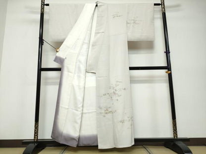 平和屋着物●創業460年・千總　訪問着　吉祥宝尽くし花文　金彩　伊勢丹扱い　正絹　逸品　DABK0519ud