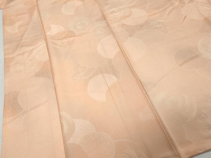 平和屋着物●上質な小紋　地紋起こし　流水文　正絹　逸品　DABK0522ud