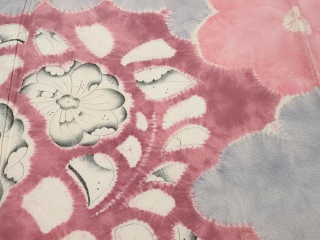 平和屋着物●豪華振袖　絞り　辻が花　正絹　逸品　DABK0550ud