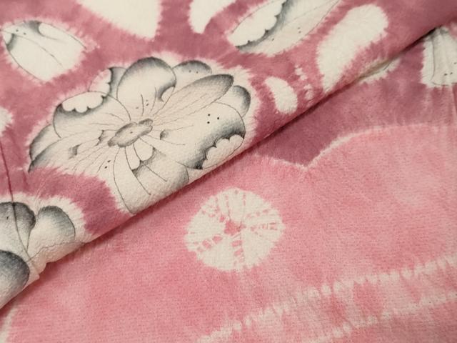 平和屋着物●豪華振袖　絞り　辻が花　正絹　逸品　DABK0550ud