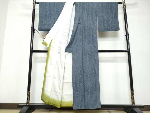 平和屋着物●上質な小紋　瓢箪花文　正絹　逸品　DABK0575ud