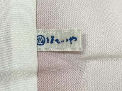 平和屋着物●江戸小紋　彫士：住田双光・染士：服部光擴　舞桜文　ほていや扱い　正絹　逸品　未使用　DABK0581ud