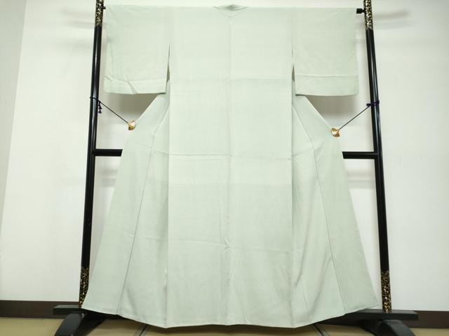 平和屋着物●上質な色無地　夏虫色　正絹　逸品　DABK0584ud