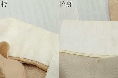 平和屋着物●長襦袢　無双仕立て　駒　こま　正絹　逸品　DABK0595ud