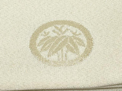 平和屋着物◎綴れ　太鼓柄袋帯　箔散らし霞文　金銀糸　正絹　逸品　DABK0650ud