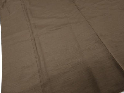 平和屋着物●男性　色無地　アンサンブル　長羽織　赤墨色　キングサイズ　洗える着物　DABK0673ud