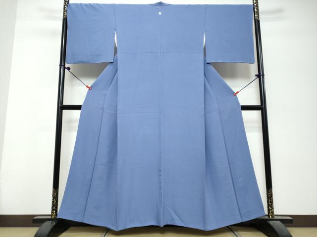 平和屋着物●上質な色無地　花色　正絹　逸品　DABK0684ud