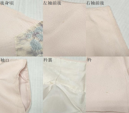 平和屋着物●訪問着　絞り　辻が花　正絹　逸品　DABK0786ud