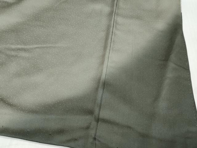 平和屋着物●訪問着　作家物　扇面花蝶文　暈し染め　金銀彩　正絹　逸品　DABK0796ud