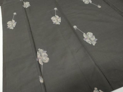 平和屋着物●本場大島紬　9マルキ　童子遊び　正絹　逸品　DABK0797ud