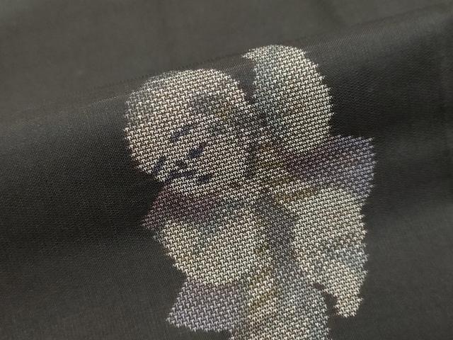 平和屋着物●本場大島紬　9マルキ　童子遊び　正絹　逸品　DABK0797ud