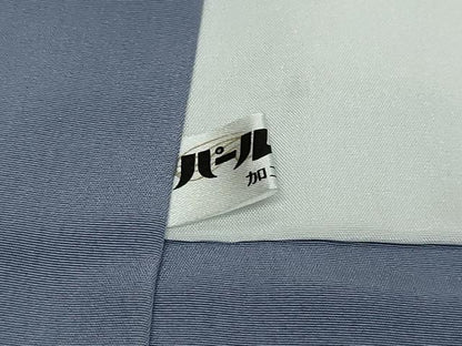 平和屋着物●訪問着　短冊吉祥花文　正絹　逸品　DABK0799ud