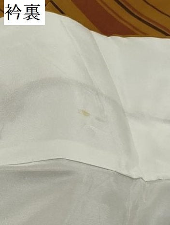 平和屋着物●本場黄八丈　平織　紬　変わり縞　正絹　逸品　DABK0809ud